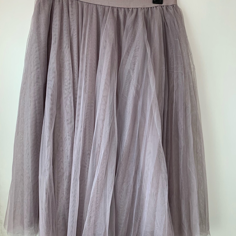 Charlotte Russe Purple Tulle Skirt 1X NWT